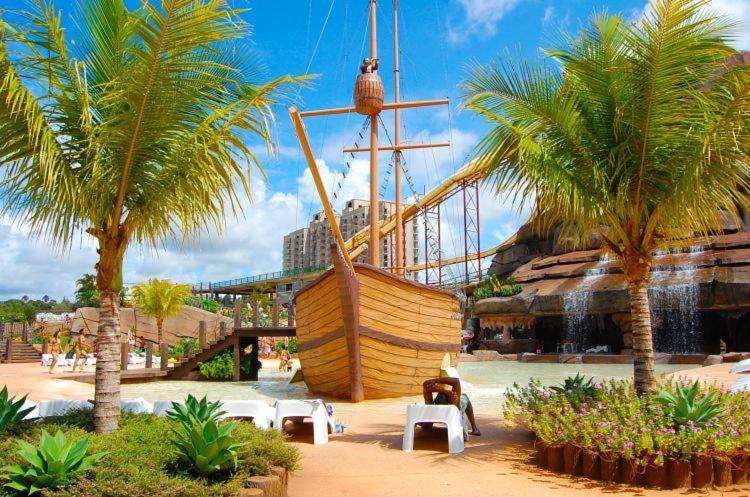 Апартаменты Piazza Acqua Park Калдас-Новас Экстерьер фото
