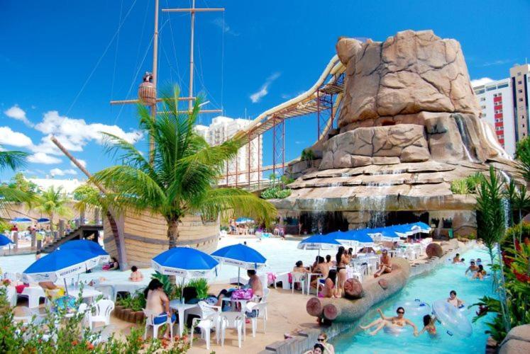 Апартаменты Piazza Acqua Park Калдас-Новас Экстерьер фото